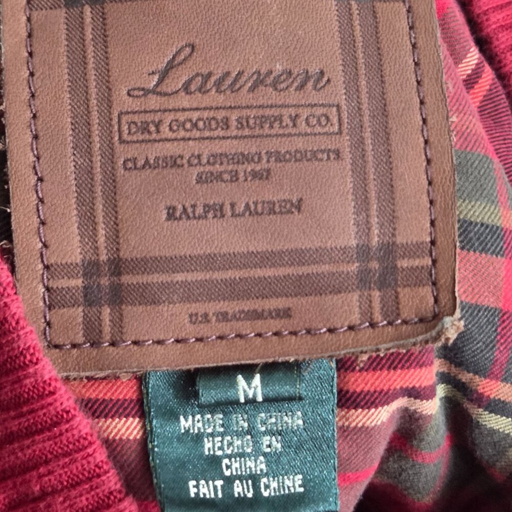 Lauren Ralph Lauren Women's Full zip Vest Orange Size M - Picture 6 of 7